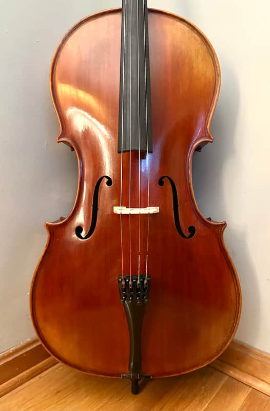 Beautiful 4/4 Cello Maple leaf - Ruby MLS510c - 4/4 image 1