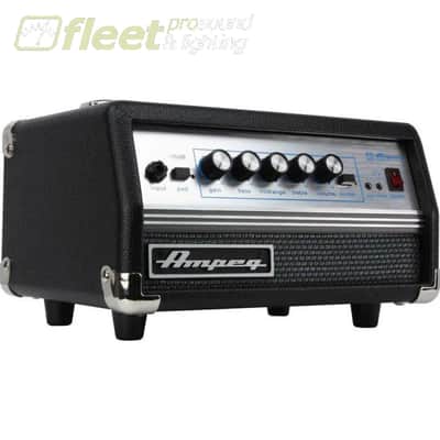 Ampeg SVTMICRO Micro VR 200-Watt Compact Solid State Bass Amp Head - Black Bild 3