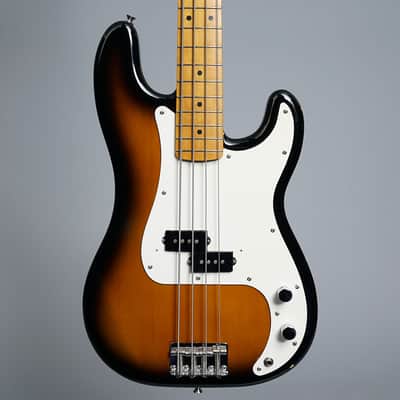 Fender Japan PB-57 Precision Bass Reissue 50th Anniversary MIJ 1996 - Two Tone Sunburst image 1