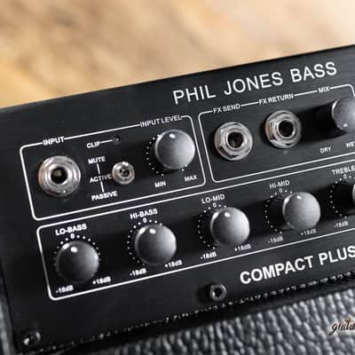 Phil Jones Bass BG-450 Suitcase Compact Plus 4x5” 300W Combo Amp w/ Cover –Black image 3