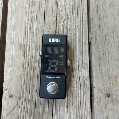 Korg Pitchblack X Mini 2022 - Present - Black electric guitar tuner pedal image 1