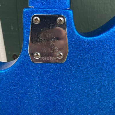 Fujigen Gakki  Blue sparkle Jazzmaster copy image 8