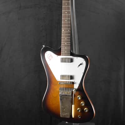 Gibson Custom Shop 1965 Non-Reverse Firebird V w/ Maestro Vibrola Vintage Sunburst image 2
