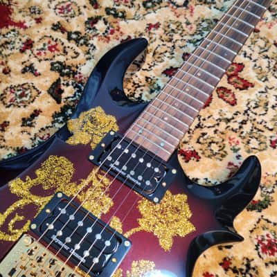 *AS NEW* 2024 ESP Edwards E-Maiden HIZAKI Signature Model - Rose MIJ Japan image 7