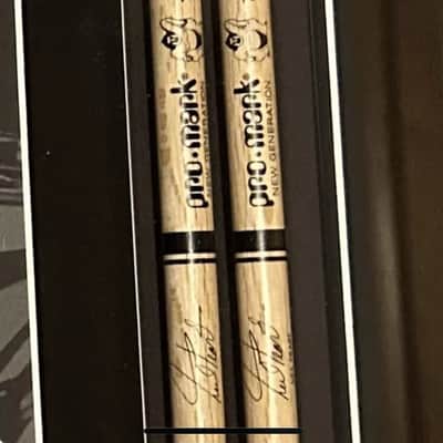 Rush Neil Peart Signed Autographed Buddy Rich Display image 3