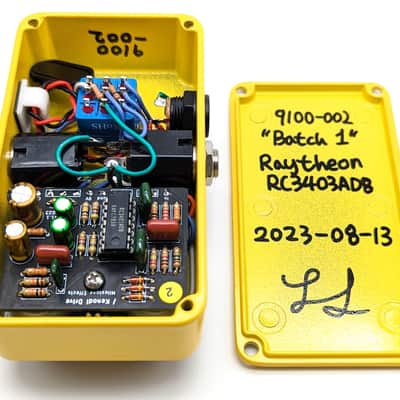 Milestone Effects Kenodi Drive RC3403ADB Quad Opamp Overdrive OD1 Style image 5