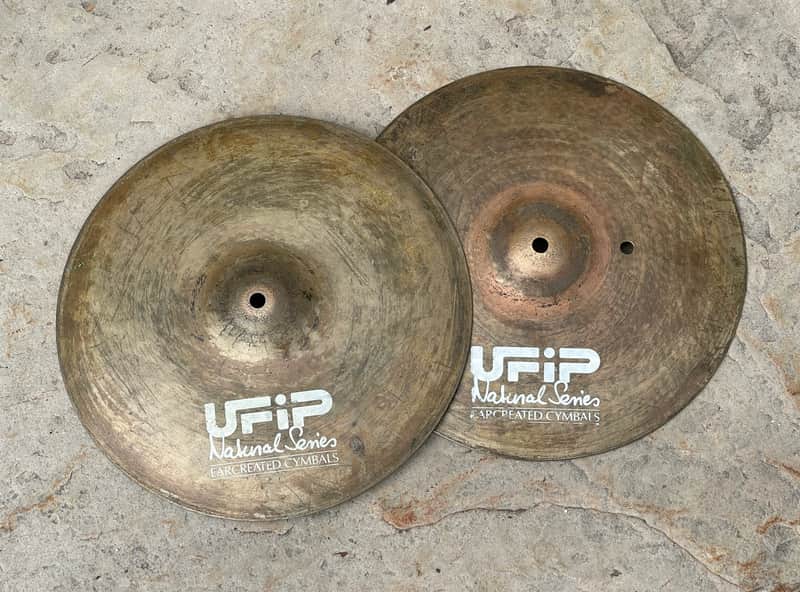 UFIP 14" Natural Series Hi Hat Set