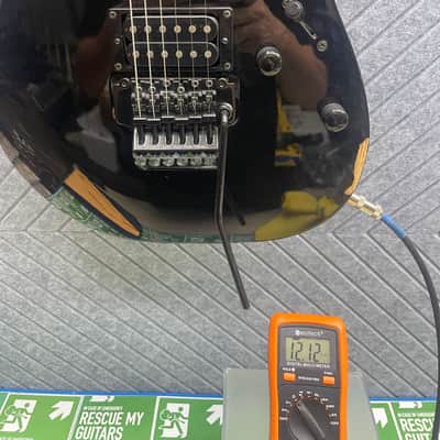 Ibanez RG270B-BK Standard 1990's SEE CRACK IN THE FINISH image 21