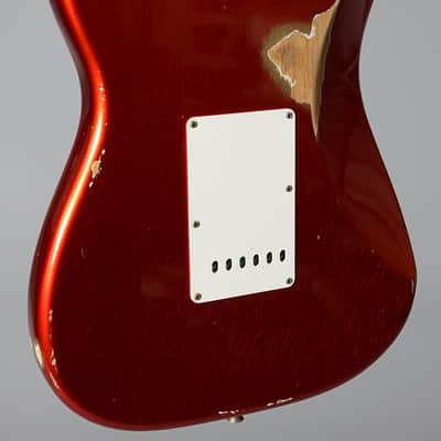 Fender Custom Shop '58 Stratocaster Relic 2023 - Faded Candy Apple Red image 4