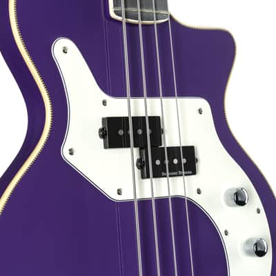 Orange O Bass Purple - 4-String Electric Bass image 7