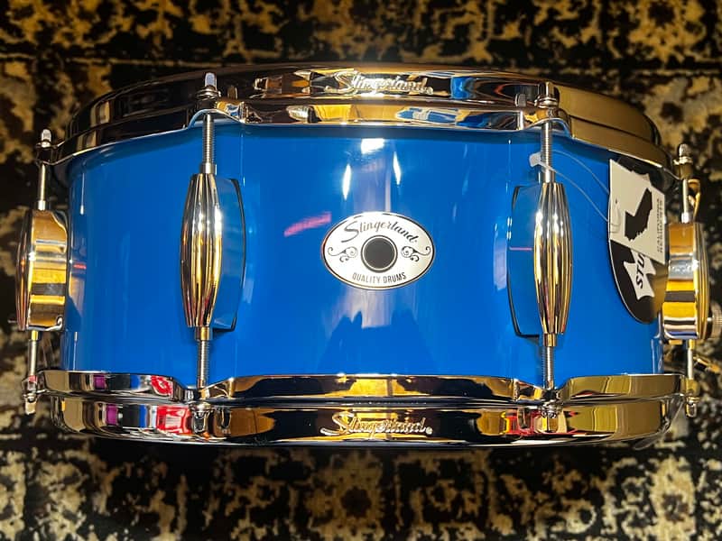 Slingerland 5.5" x 14" Studio King Snare Drum - Lunar Blue Lacquer image 1