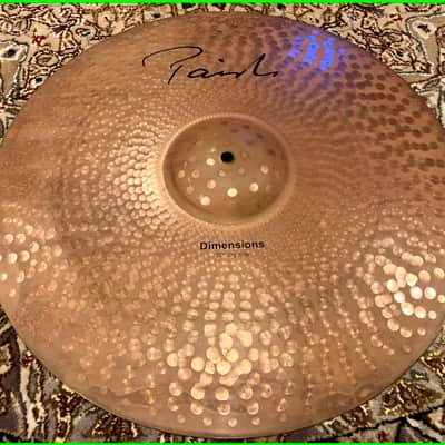Paiste Signature Dimensions 20" Dry Ride Cymbal 2485g from 1999 ~ CONTROLLED DARK PING with Sound File! image 1