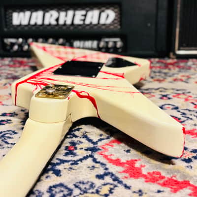 1984 Aria Pro II ZZ Limited Edition Blood Series “Bloody White” - Made In Japan image 16