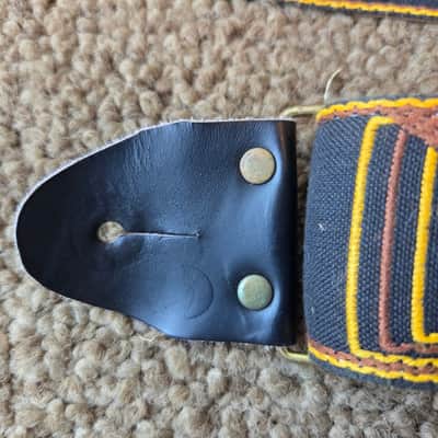 Vintage 1970's Fender Guitar, Bass Strap! Original Case Candy for Stratocaster, Telecaster! image 2