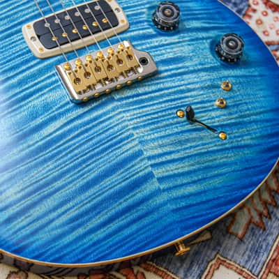 PRS USA Paul Reed Smith Modern Eagle V Wood Library "Faded Blue Burst + Ebony" (2025) image 8