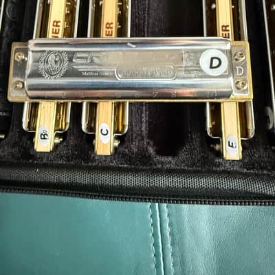 Case of 7 Hohner Crossover Harmonicas - Like new image 6