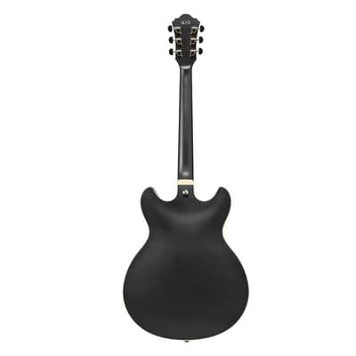 Used Ibanez AS73GBKF AS Artcore Electric Guitar - Black Flat image 8