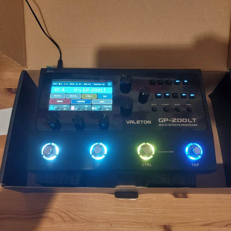 Valeton GP-200LT Multi-Effects Processor 2022 - Present - Black