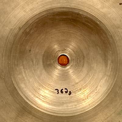 12" Zildjian A 1940s 1st / 2nd / Pre-Trans Stamp Splash Cymbal 362g *Video Demo* image 6