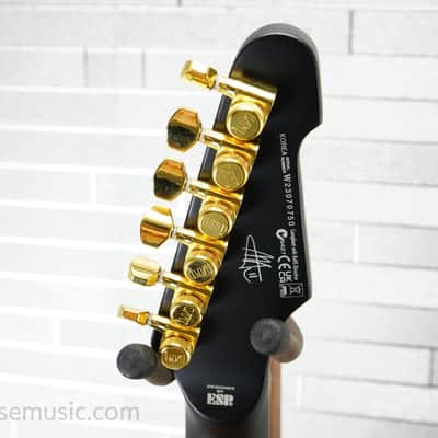 ESP LTD AA-1 Alan Ashby Signature Series - Black Satin image 15