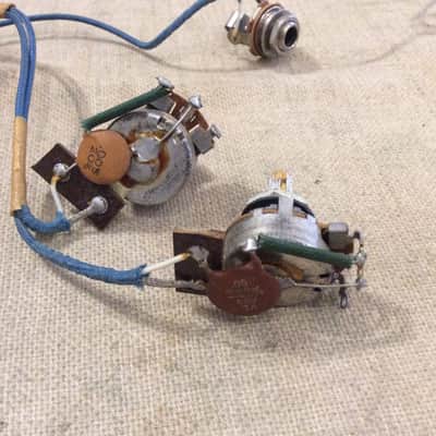 Vintage 1960 Guild Starfire Guitar Wiring Harness Complete SF-II, SF-III 1960's image 7