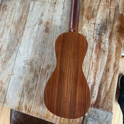 Luthier AB Manson for Ian Anderson Jethro Tull  Martin Barre Travel Parlor Acoustic Guitar with COA image 12