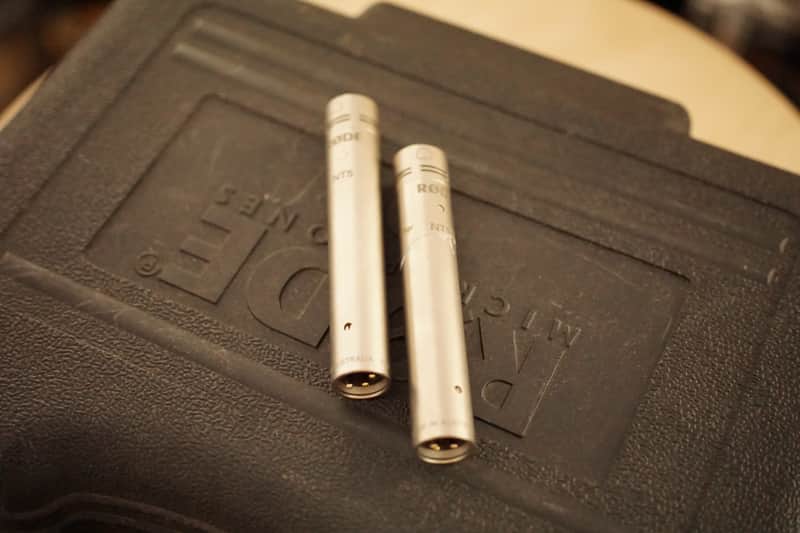 RODE NT5 Small Diaphragm Cardioid Condenser Microphone Stereo Pair 2002 - Present - Silver image 1