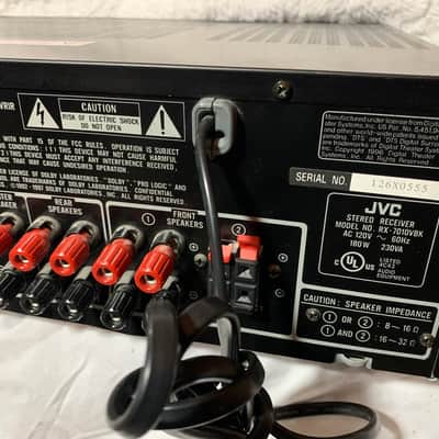 JVC RX-7010VBK 5.1 Home Theater A/V Receiver Audio Video Control *TESTED WORKS* image 12