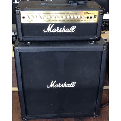 MARSHALL MG100HDFX HEAD + MARSHALL 4X12 CAB w/FOOTSWITCH image 6