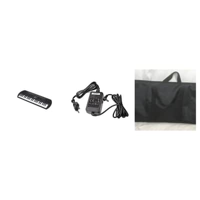 CASIO SA-81 Nera - OFFERTA BUNDLE TASTIERA 44 TASTI MINI NERO / GRIGIO CHIARO con borsa e Alimentatore - back to school