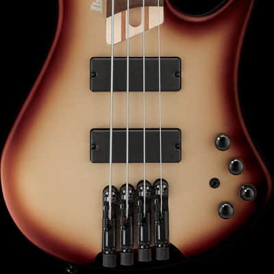 Ibanez EHB Ergonomic Headless Bass 4 String - Charred Champagne Burst Matte (EHB600CCM) image 12