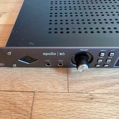 Universal Audio Apollo x6 Thunderbolt 3 Audio Interface 2020 - Present - Black image 2