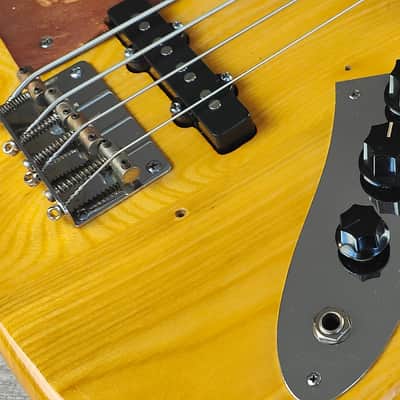 1973 Greco JB-500N "The Bassman" Jazz Bass (Natural) image 4
