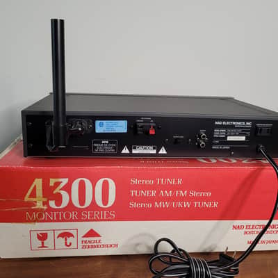 NAD 4300 Vintage Monitor Series Stereo Tuner Original Box Mint Rare image 6