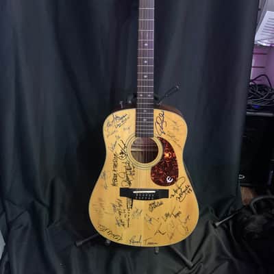 Signed Epiphone PR 350 12 E (Randy Travis, etc) image 1