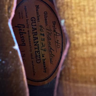 Gibson A40 1958-62 - Sunburst image 5