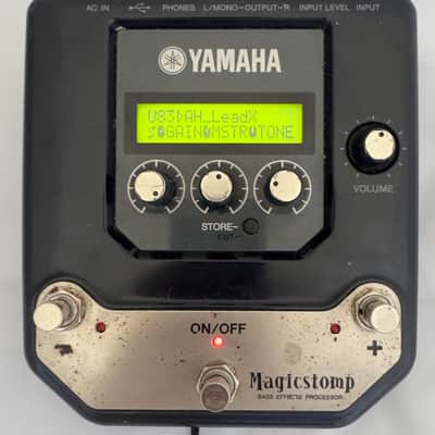 Yamaha MagicStomp Acoustic Stereo Multi-Effect Pedal | Reverb Yamaha MagicStomp Acoustic Stereo Multi-Effect Pedal | Reverb