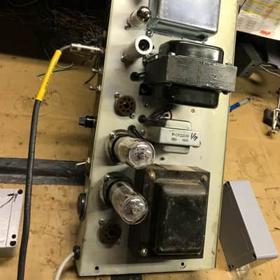 Fender Pro Reverb Vintage Silverface Guitar Amp chassis image 9