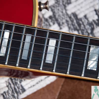 Vintage 1980 Greco EG 1000 - Les Paul Custom Reissue - Cherry Sunburst w Ebony Fingerboard & U-3000 PAF Style PU’s - Made In Japan - Pro Set Up w Perfect Frets/Action/Intonation image 9