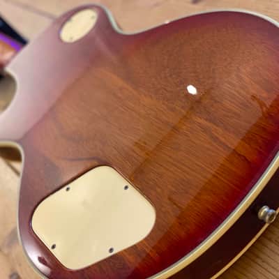 Burny Single Cutaway Custom RLC-75 AF 3 Pickup w/ Original Case 1990's Sunburst Ace Frehley image 6
