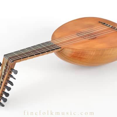 Bohr 7-course Renaissance lute 1977 image 10