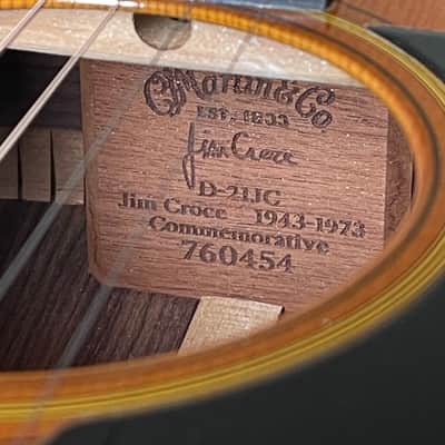 Martin RARE Jim Croce Commemorative Edition D-21 image 12