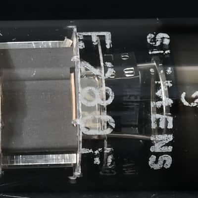 1x NOS 1969’s SIEMENS E280F Top Ring Getter Golden Pin Made in Germany Amplitrex Tested image 6