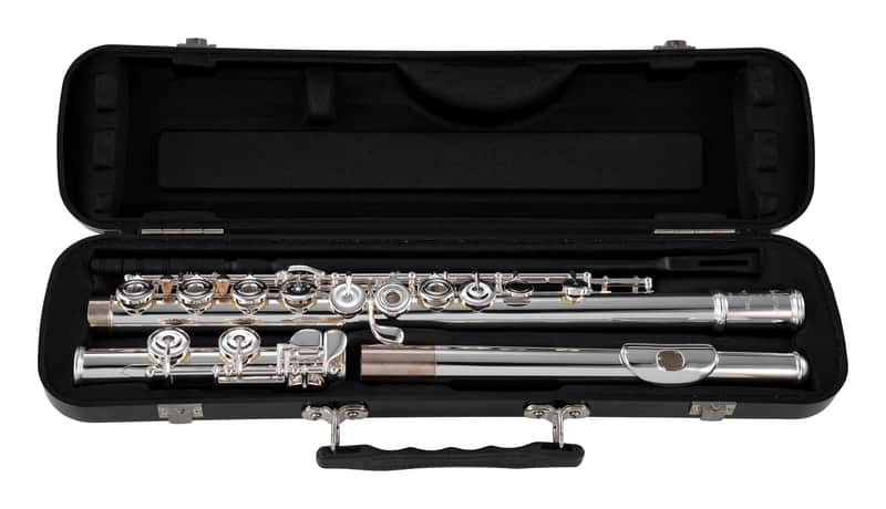 Belsona by Pearl 202 Series C-Foot Open Hole Flute w/Cleaning Rod & Hard Case | PF202 | 2-Day | WorldShip | Auth Dealer image 1