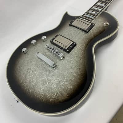 ESP Eclipse Custom Silver Liquid Metal Burst LEFT HANDED Electric Guitar LH + Hard Case MIJ - NEW - IN STOCK image 1