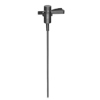 Mint Audio-Technica PRO70 Cardioid Condenser Lavalier/Instrument Microphone Bundle with 10ft XLR Pig Hog Mic Cable & Polishing Cloth â€“ Clip-On Mic with Power Module for Voice or Acoustic Instruments image 3