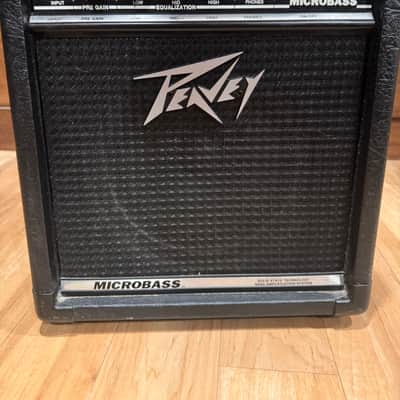 Peavey MicroBass 20-Watt 1x8" Bass Practice Amp 1990s - Black image 4