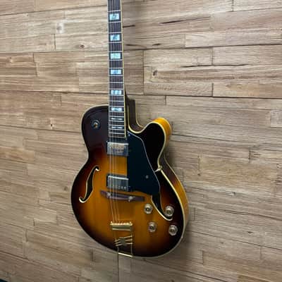 Ibanez AF120-BS Artstar Hollow Body Guitar- 2002 - Brown Sunburst- 6lbs 8oz w/Roadrunner hard case image 3