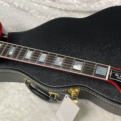 NEW! Gibson Dealer Select Custom Shop Les Paul Custom Red Widow AAA Figured Flame Top - Authorized Dealer - 10 lbs - G07343 image 5