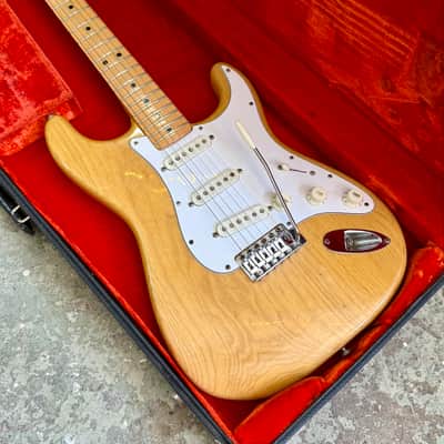 Fender Stratocaster 1974 - Natural original vintage USA image 2